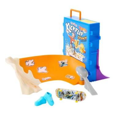 Imagem de Pista De Skate De Brinquedo Hot Wheels Set Bowl De Cereal Mattel Multi