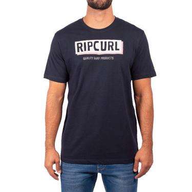 Imagem de Camiseta Rip Curl Boxed Fill Tee Masculina Azul Marinho