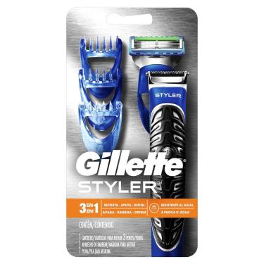 Imagem de Aparelho de Barbear Gillette Styler 3 em 1 com 1 unidade 1 Unidade