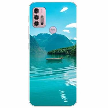Imagem de Para Motorola Moto G60S G60 Capa de telefone de silicone macio paisagem Slim TPU para Moto G30 G20 Capas G 60s 60 Capa Funda Bonito, 8, Para Moto G60