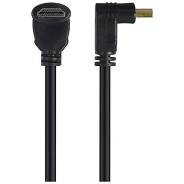 Imagem de CABO HDMI 2.0 4K ULTRA HD 3D CONEXAO ETHERNET CONECTORES 90° 2 METROS – H20B90-2 – VINIK
