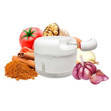 Imagem de Triturador de Alho Processador de Alimentos Manual Potente