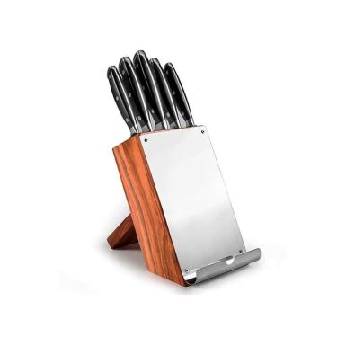 Imagem de Conjunto Chef Cepo Com Facas James F.