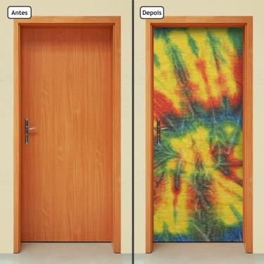 Imagem de Adesivo Decorativo de Porta - Pintura - Abstrato - 056cnpt