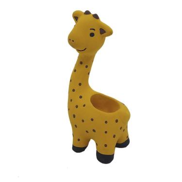 Imagem de Cachepô  Para Cactos E Suculentas Girafa 17X7Cm