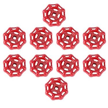 Imagem de 10 Pcs Alça Da Válvula De Gaveta Torneira De Água Alça Da Válvula De Água Punho De Metal De Água Roda De Mangueira Volante De Metal Aço Inoxidável Manípulo Do Interruptor Ar Livre