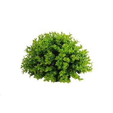 Imagem de Buchinho Artificial Besha Planta Bola de Grama Decorativa Verde Topiaria