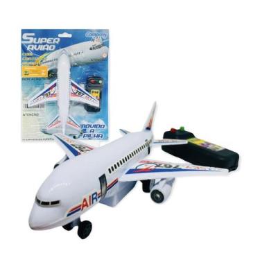 Imagem de Brinquedo Avião 767 Sky Com Controle Remoto Infantil - Company Kids