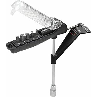 Imagem de Venzo 1/4 de polegada driver feixe Torque Wrench Set - 1 a 12 Nm - Pequeno ajustável - Grande Manutenção MTB, Montanha, Estrada Bike & Motos - Todos os bits são incluídos como um Kit - Peças de Carbono ferramenta essencial