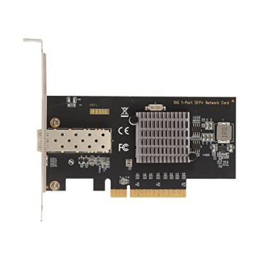 Imagem de Placa de rede SFP de 10 GB para chipset 82599, adaptador de rede PCI Express de 10 GB, NIC de porta SFP, PCI Express Rev 2.0, compatível com PCI Express X8 X16, para para