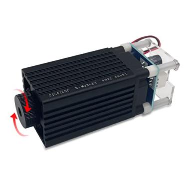 Imagem de Cabeça de Laser Azul 450 nm 20 W (Potência Óptica de Saída de 4 W) Para Máquina de Gravação em Madeira - Ferramenta DIY