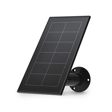 Imagem de Arlo Acessório certificado – Carregador de painel solar (lançado em 2021) para câmeras holofotes Arlo Ultra, Ultra 2, Pro 3, Pro 4 e Pro 3, resistente ao clima, montagem ajustável preto-VMA5600B