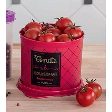 Imagem de Tupperware Tupper Redondinha Tomate Bistrô