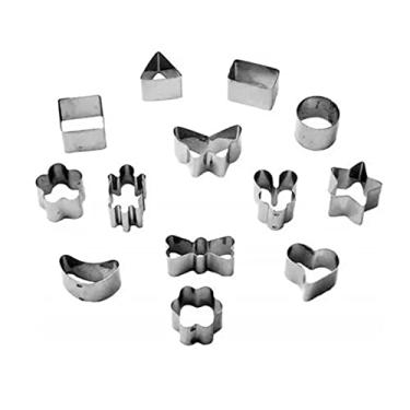 Imagem de Jogo Cortador Para Mini Petit Fuor Kit Com 13 Unidades Inox
