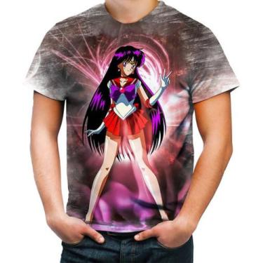 Imagem de Camiseta Camisa Rei Hino Sailor Mars Sailor Moon Art Hd 3 - Estilo Kra