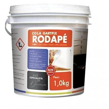 Imagem de Cola Gartfix Rodapé 1kg Nmc Pisos Branco
