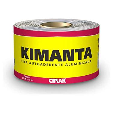 Imagem de CIPLAK KIMANTA ALUMINIO - Fita adesiva impermeável para vedação, Rolo 10cm x 10m