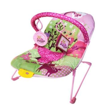 Imagem de Cadeirinha De Bebê Vibratória E Musical Descanso Rosa 9Kg - Color Baby