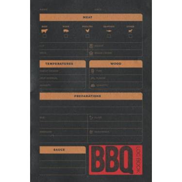 Imagem de BBQ Log Book: Hardcover & Hardback BBQ Journal To Take & Track Barbecue Notes, Improve Skills & Grilling The Perfect Meat - Meat Smoking Logbook - Pitmaster's Log Book - Gifts For Smoking Meat