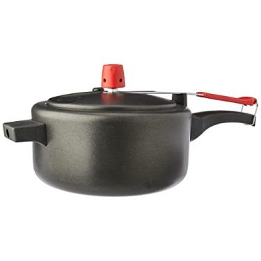 Imagem de Panela De Pressão 3, 0 Litros Preta Dona Chefa Preta Grande
