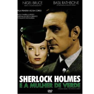 Imagem de Dvd Sherlock Holmes E A Mulher De Verde Nigel Bruce - Universo