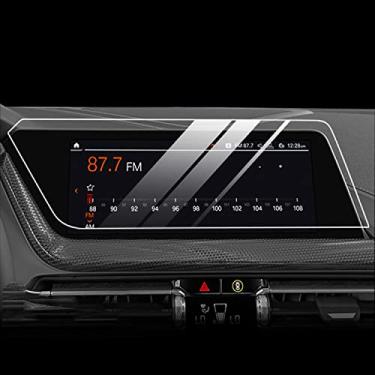 Imagem de LAVIYE Detalhes do interior do carro Adesivos Anti riscos e prevenção de poeira TPU, para BMW F40 Series 1 2019-2022 Navegação Protetor de tela LCD Display Film Cover