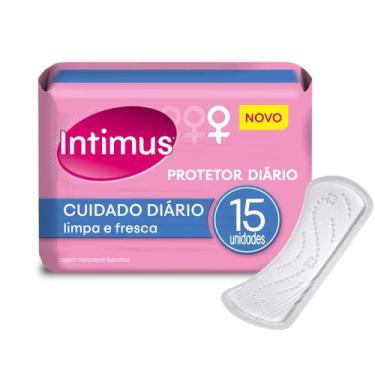 Imagem de Protetor Diário Intimus Cuidado Diário - 15 Unidades - Intimus Gel