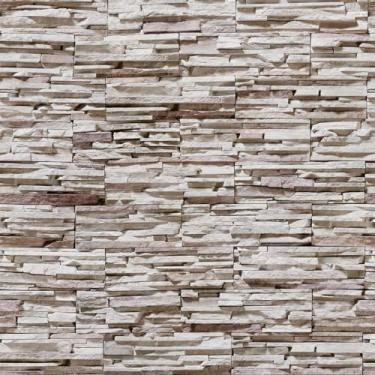 Imagem de Papel De Parede Adesivo Pedras Em Filetes Com Detalhes 15m