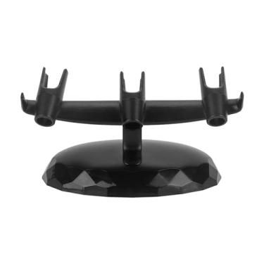 Imagem de Vaveren Suporte de aerógrafo de mesa, suporte de caneta de aerógrafo, suporte de aperto de escova de ar, rack de armazenamento universal para pintura de arte