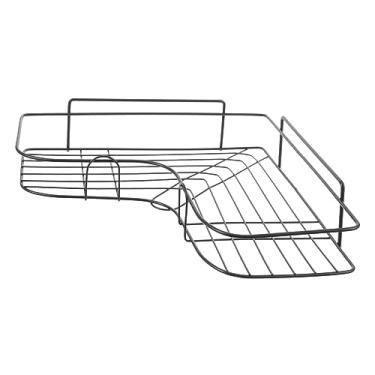 Imagem de Cabilock 2 Peças Prateleira De Canto Cesta De Chuveiro De Canto Prateleiras De Parede De Canto Rack De Canto Prateleira De Armazenamento De Canto De Canto Rack De Chuveiro Cornor Triângulo