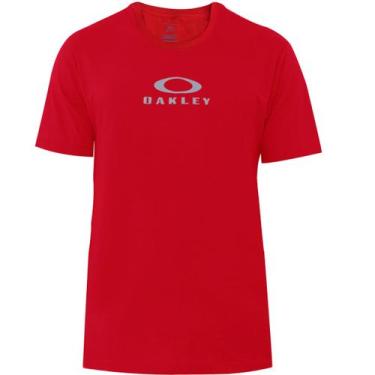 Imagem de Camiseta Oakley Bark New Tee Red Line