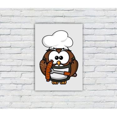 Imagem de Placa Decorativa MDF Cantinho do Churrasco 17