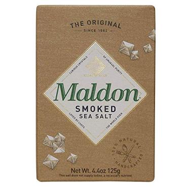 Imagem de Flocos de sal marinho defumado, natural, 125 g