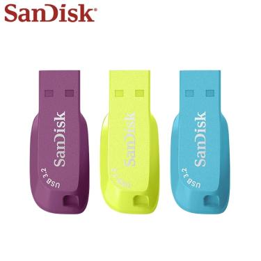 Imagem de SanDisk-Pen Drive Ultra Shift  USB 3.2  Gen1  U Stick  CZ410  64GB  128GB  32GB  256GB  512GB