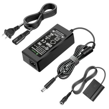 Imagem de Gonine NP-FZ100 A7III A7IV Bateria falsa e NPFZ100 Kit adaptador de fonte de alimentação contínua, compatível com Sony Alpha A7III A7SIII A7IV FX3 A6700 A6600 ZV-E1 A7C A1 A7R3 A7R IV, A9 A9R A9S.