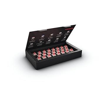 Imagem de Cherry MX RGB Red Switch Kit, caixa com 23 interruptores para teclado mecânico, para bricolage, hot swap ou teclado Gaming, interruptor linear sem clique, suave e direto