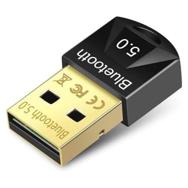 Imagem de Receptor Bluetooth 5.0 para PC - Transferência sem Fio para Laptop e Desktop, Compatível com Windows 10/8.1/8/7/XP, Ideal para Mouse, Teclado e Impressoras