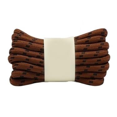 Imagem de Cadarços Redondos Para Caminhadas Ao Ar Livre, Cadarços Esportivos Para Crianças, Tênis, Cadarços De Comprimento(Red brown black,100cm)