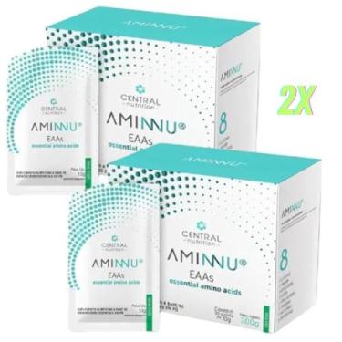 Imagem de Aminnu Limão KIT com 2 caixas - Central Nutrition