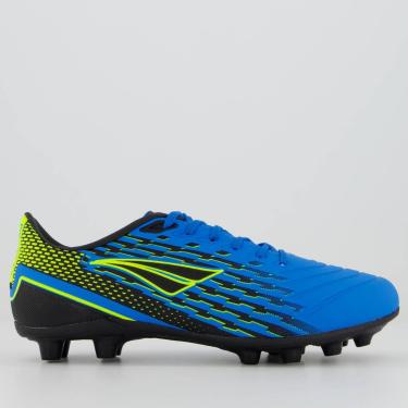 Imagem de Chuteira Penalty Garra Y 2 Campo Azul e Preta 44