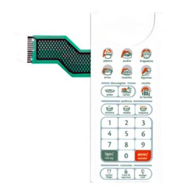 Imagem de Membrana teclado Para Microondas Consul Cmn 34 Ab Aquarela - TND