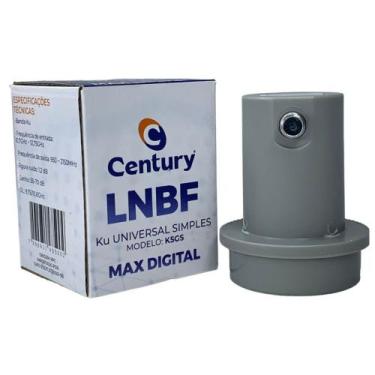 Imagem de Lnbf Ku Simples Universal Century - Lnb Single MAX DIGITAL