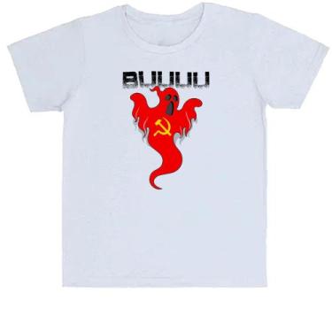Imagem de Camiseta Infantil Divertida Fantasma do comunismo - Alearts, 14