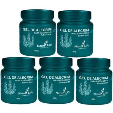 Imagem de Kit 5 Gel de Alecrim Natu Life 100g