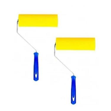 Imagem de Kit 2 rolo de espuma com cabo 15cm 1341-150 amarelo madeira verniz tig