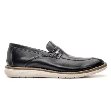Imagem de Mocassim Masculino Couro Legitimo Oxford Esporte Fino Qualidade Loafer