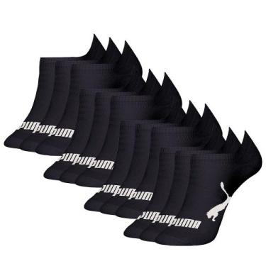 Imagem de Kit Com 12 Pares De Meias Infantil Kids Modelo Sapatilha Em Algodão Co