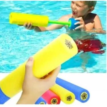 Imagem de Lança Água Flutuante Esguicho Brinquedo Empurra Agua Praia E Piscina N