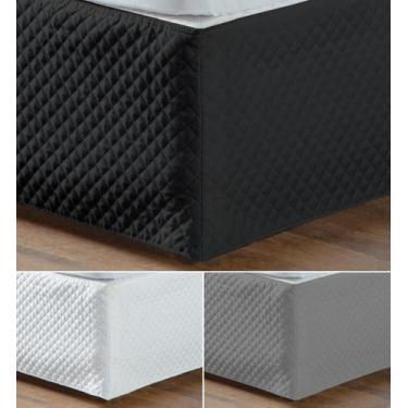 Imagem de Saia Pra Cama Box solteiro matelasse  acabamento perfeito + veste como