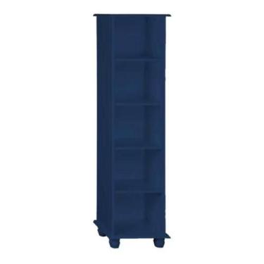 Imagem de Estante Torre 146x39 cm - 4 Prateleiras e Pés Torneados - Tommy Design